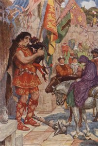 Catching Dickie in his arms, he held him close to his head by Henry Justice Ford